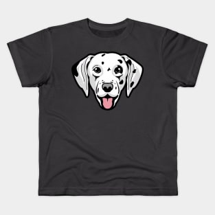 Dalmatian dog firefighter dog Kids T-Shirt